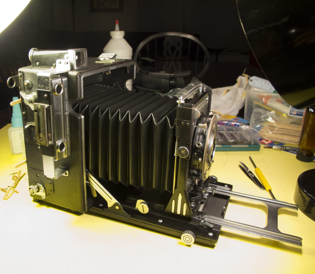 Graflex Speed Graphic - 4x5 Anniversary - Bellows Installed