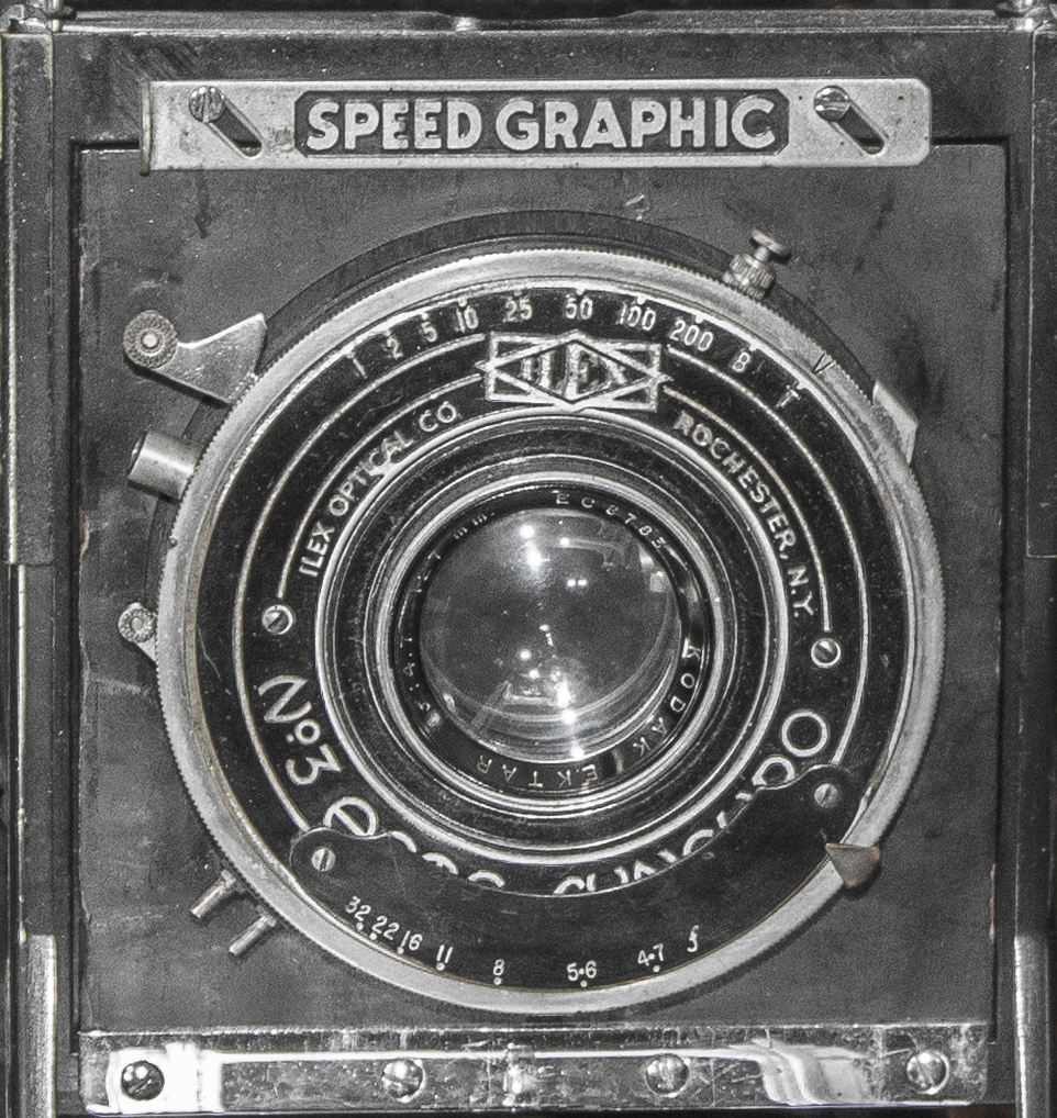 Speed Graphic - 4x5 Anniversary - Kodak Ektar 127mm 4.7